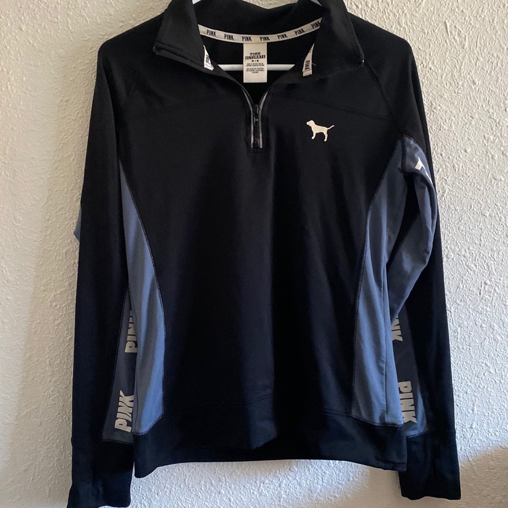 VS Pink Ultimate Pull-Over Fleece Sweater